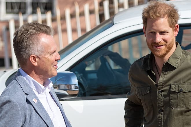 Diese Zeiten sind vorbei: Richard Miller und Prinz Harry arbeiteten für Sentebale zusammen.