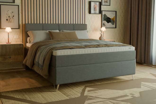 Boxspringbetten werden immer beliebter - aber beim Kauf sollte man ein paar Punkte beachten.