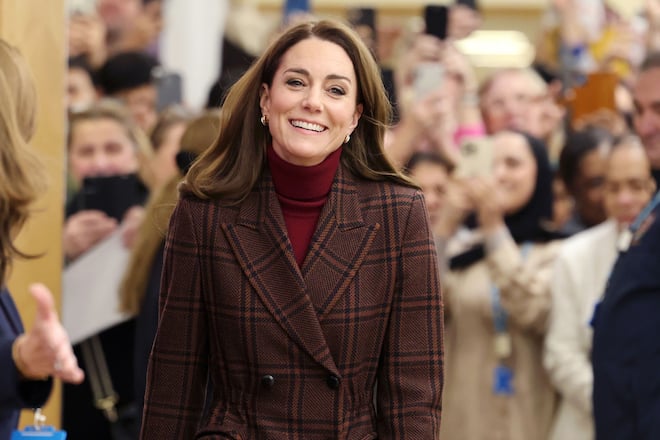 Prinzessin Kate bei ihrem Besuch im Royal Marsden Hospital.