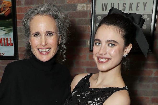 Andie MacDowell und ihre jüngste Tochter Margaret Qualley.