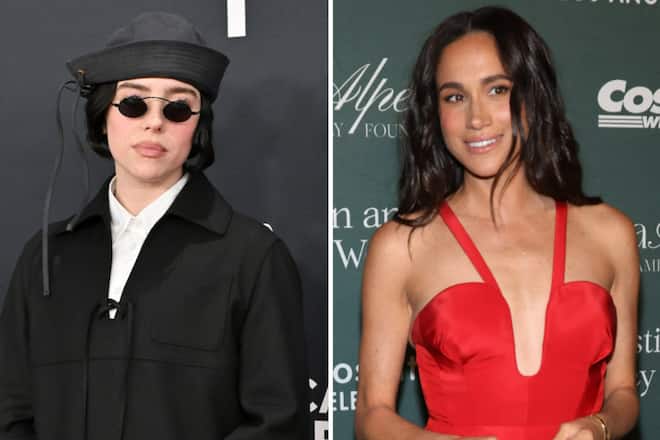 Billie Eilish und Herzogin Meghan haben sich für das Brandopfer zusammengetan.
