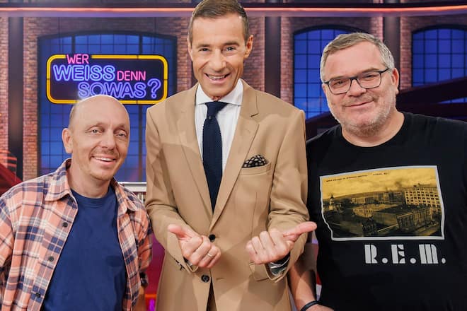 Die Quizshow «Wer weiss denn sowas?» wird es bald ohne Elton (r.) geben.