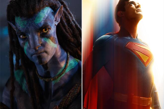«Avatar»-Star Sam Worthington und der neue Superman David Corenswet (r.).