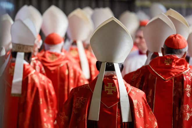 Die Kardinäle haben vor der Papstwahl eine grosse Messe gefeiert.