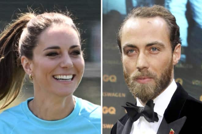 Geschwister halten zusammen: Prinzessin Kate und James Middleton.