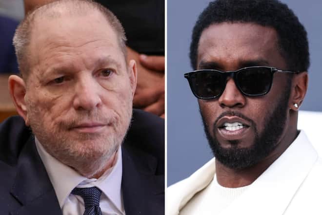 Eine Frau hat sowohl gegen Harvey Weinstein (l.) als auch gegen Sean «Diddy» Combs Klage eingereicht.
