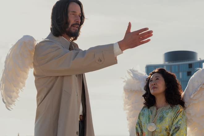 Keanu Reeves und Sandra Oh in «Good Fortune - Ein ganz spezieller Schutzengel»
