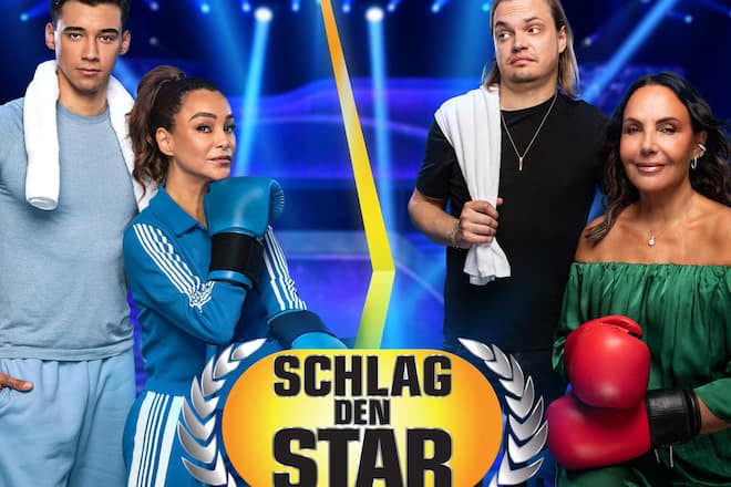 Diego und Verona Pooth treten gegen Wilson Gonzalez und Natascha Ochsenknecht an.