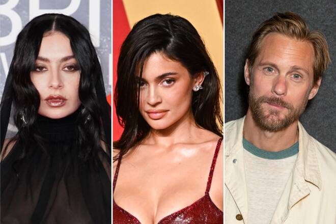 Kylie Jenner (Mitte) wird in Charli xcx' Film «The Moment» zur Schauspielerin - mit Alexander Skarsgård als Co-Star.