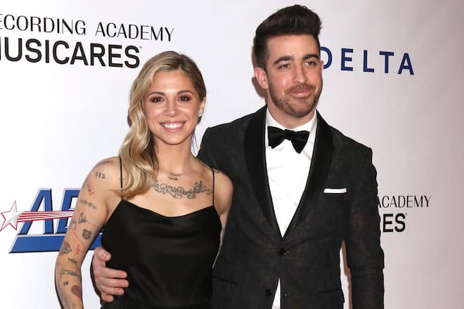 Ein Bild aus glücklicheren Tagen: Christina Perri und Paul Costabile im Jahr 2019.