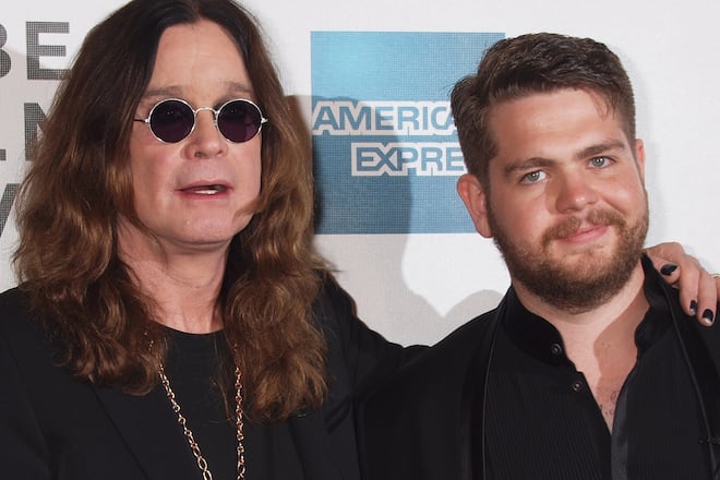 Ozzy Osbourne (l.) mit seinem Sohn Jack im Jahr 2011.