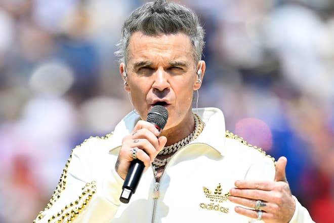 Robbie Williams spricht offen über die Verwendung von Abnehmspritzen.