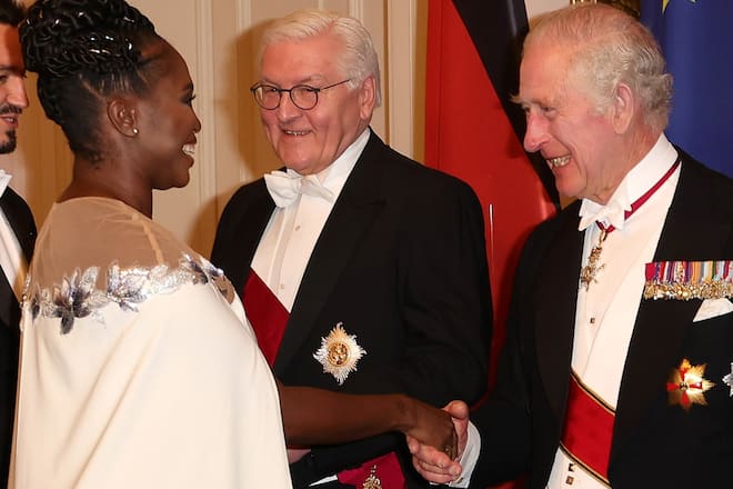 Vor zwei Jahren traf Motsi Mabuse König Charles bereits bei dessen Besuch in Berlin.