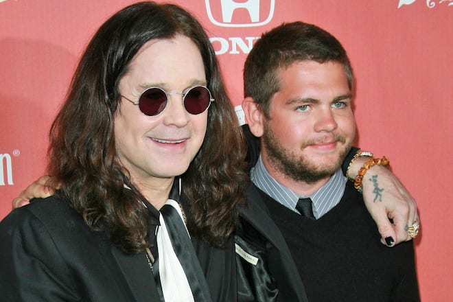 Ozzy Osbourne (l.) und Sohn Jack bei einem Event 2007.