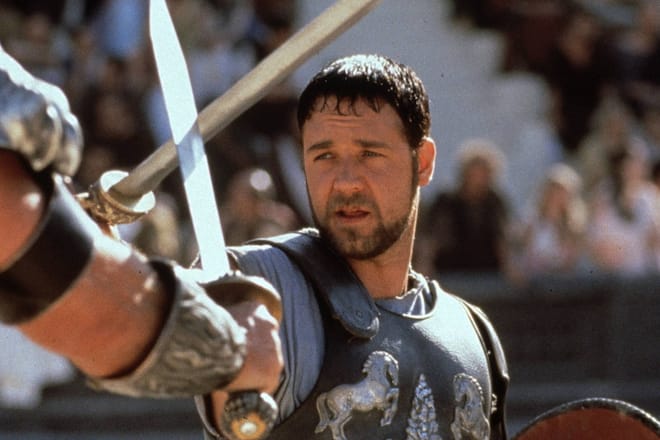 Russell Crowe spielte in «Gladiator» (2000) die Hauptrolle.