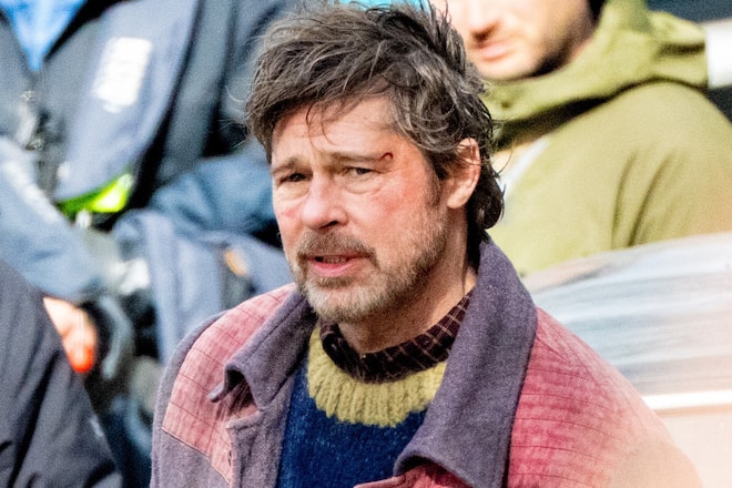 Brad Pitt in Amsterdam.