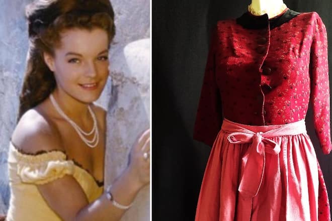 Romy Schneider bleibt vor allem dank ihrer «Sissi»-Filme unvergessen. Nun kann man eines ihrer Dirndl bei United Charity zugunsten des Filmmuseums Lausitz ersteigern.