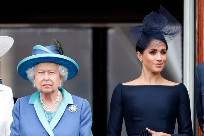 Queen Elizabeth II. Herzogin Meghan