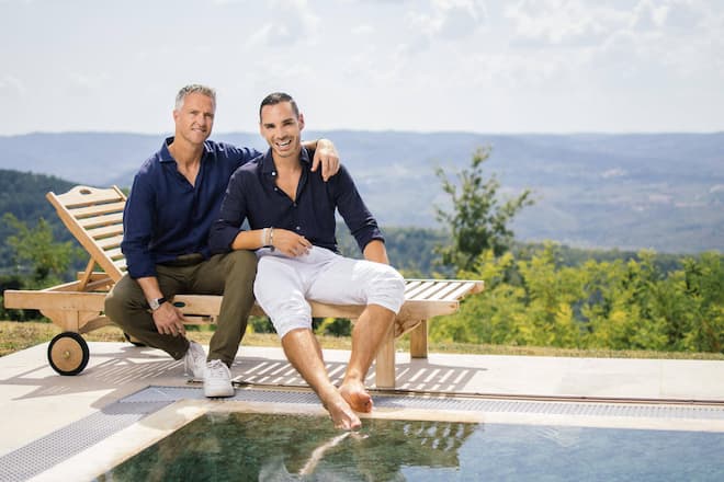 Mitte September gaben Ralf Schumacher und sein Partner Étienne ein Interview, in dem sie über ihre Beziehung sprachen .