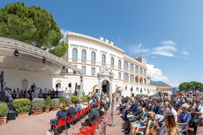 Monaco anlässlich des 4. Treffens der historischen Grimaldi-Stätten.