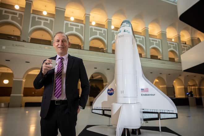 Thomas Zurbuchen, Astrophysiker, aufgenommen im Departement für Erd- und Planetenwissenschaften an der ETH in Zürich. ©Kurt Reichenbach
