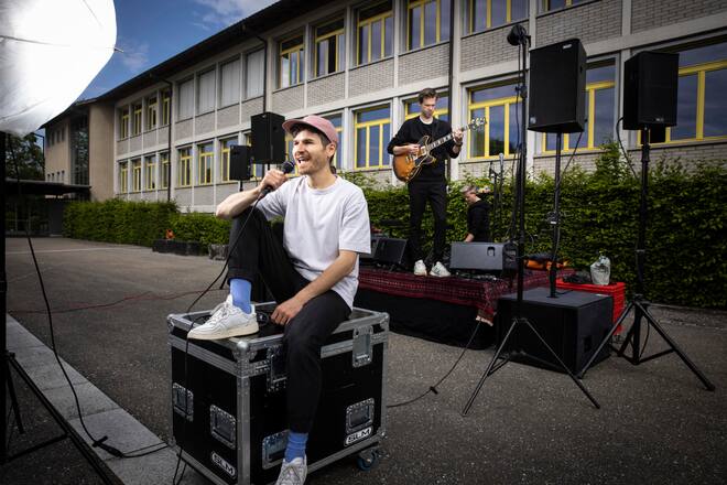 "Es geht wieder los", James Gruntz