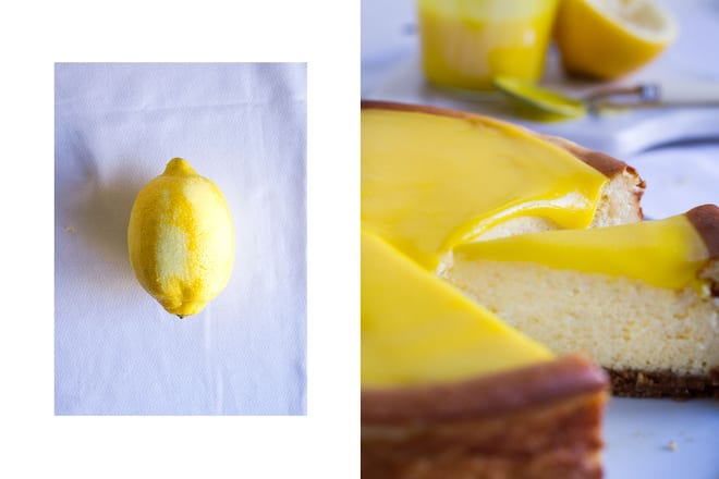 Cheescake mit Lemon Curd