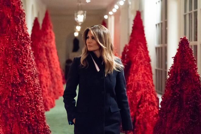 Melania Trump Weihnachten 2018