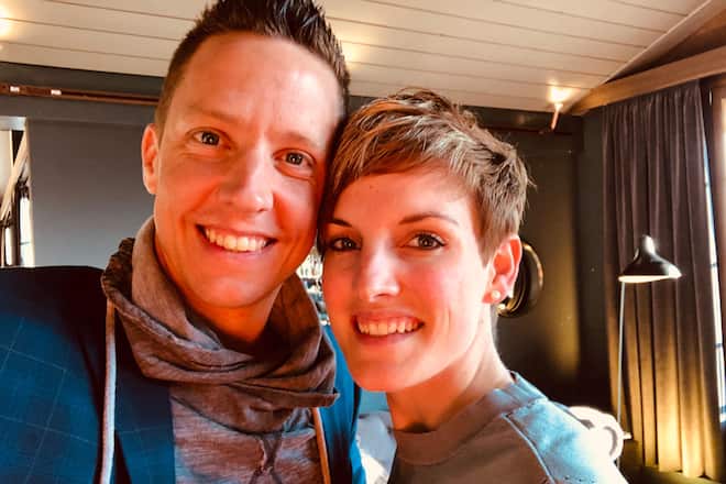 Christian Imark SVP Nationalrat aus Fehren SO war Kampagnen Leiter gegen das CO2 Gesetz mit seiner Frau Carmen Imark