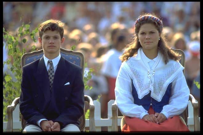 PRINCESS VICTORIA OF SWEDEN TURNS 18. (Photo by Reuter Raymond/Sygma via Getty Images)