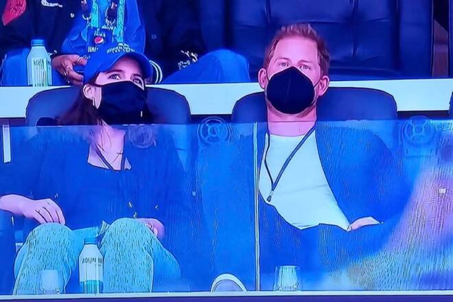 Prinz Harry und Prinzessin Eugenie