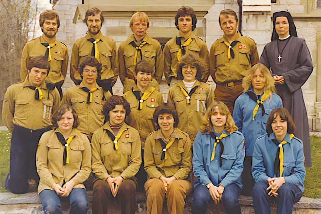 Vincent Ducrot in der Pfadi ©HO