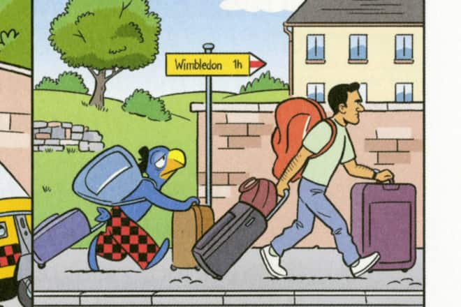 Globi und Roger Federer, Kinderbuch, April 2021, SI 17/2021