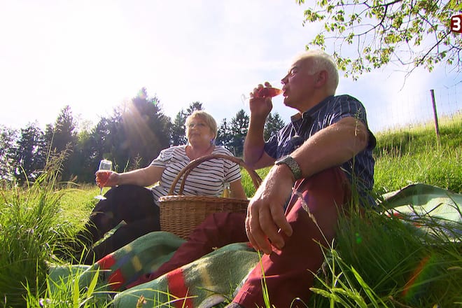 Bauer ledig sucht 2016 Start Hofwoche Reto Isabella Adrian Nadja