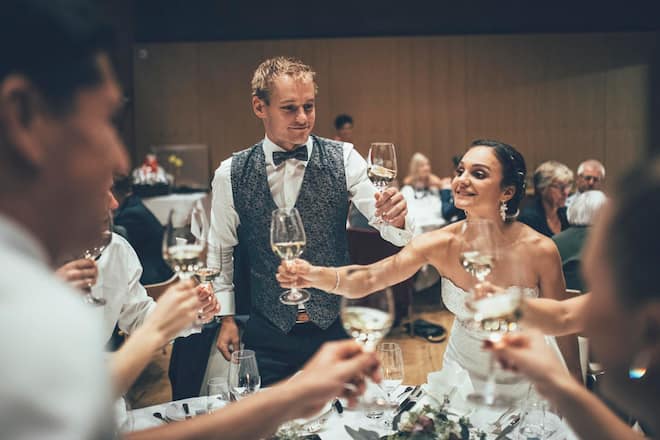 Sarah van Berkel und Jan van Berkel Hochzeitsfest auf dem Säntis November 2018