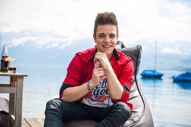 Luca Hänni Thuner Seespiele Musical-Auftritt Besuch der alten Dame