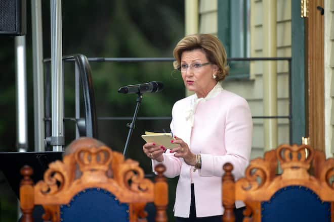 Köngin Sonja von Norwegen 2018