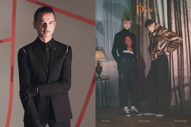 News Dave Gahan Dior Homme