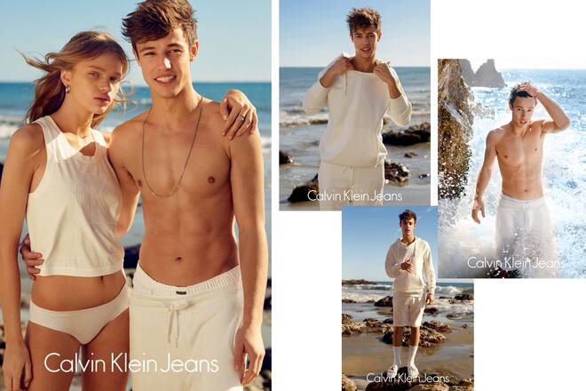 Cameron Dallas für Calvin Klein Jeans