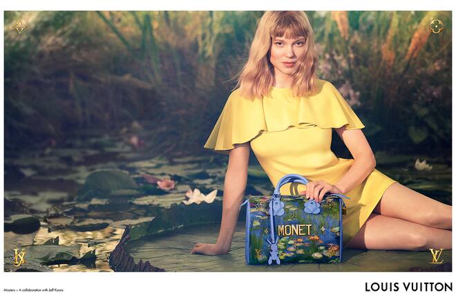 Kampagnen-Bild der Masters-Kolletion von Jeff Koons X Louis Vuitton