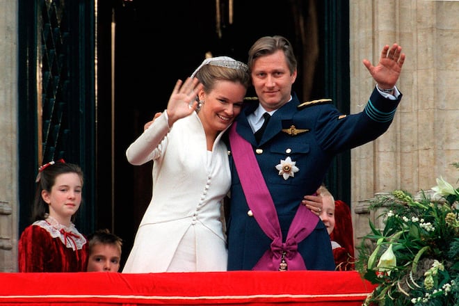 Königin Mathilde und König Philippe