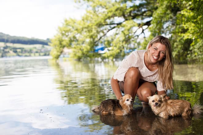 Karin Bertschis Chihuahuas Rolex und Muki