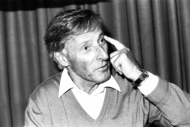 Ferdy Kübler gestorben tot bei Ehefrau Christina (Rennrad)