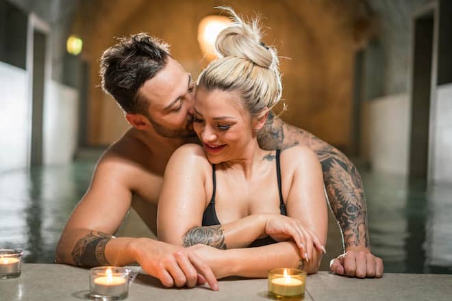 Clive Bucher und Sanja