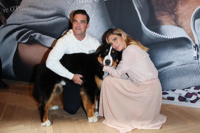 Robbie Williams und seine Frau Ayda Field Williams
