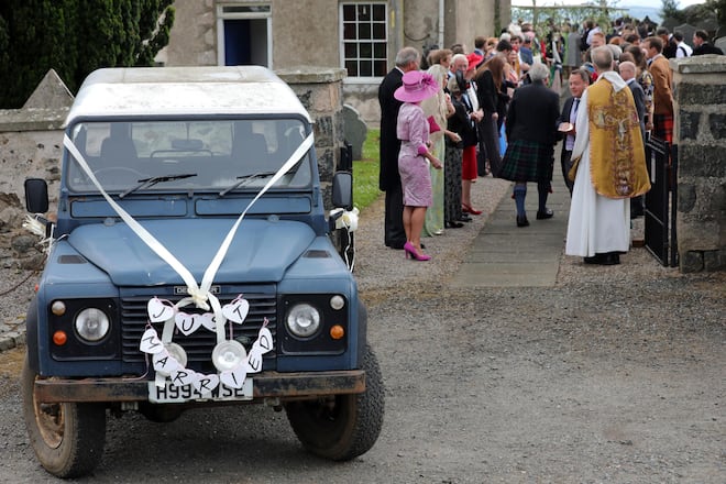 Hochzeit Kit Harrington und Rose Leslie
