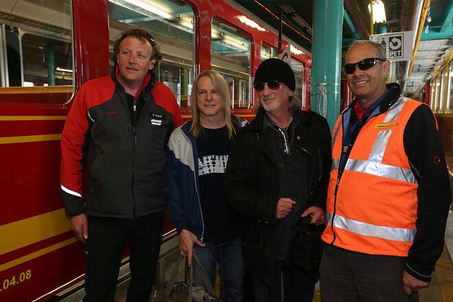 André Häfliger Blog: Roger Glover und Steve Morse