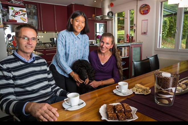 Folklorenachwuchs Niedergösgen Anna Rudolf von Rohr Alphornbläserin