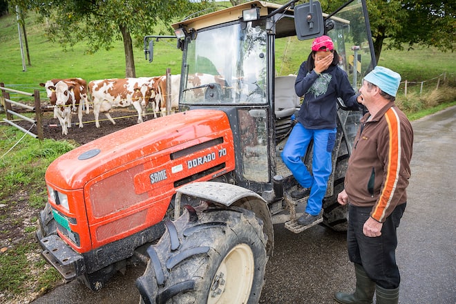 Folklorenachwuchs Niedergösgen Anna Rudolf von Rohr Alphornbläserin