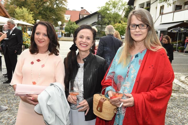 Ralph Siegel Hochzeit Standesamt Trauszeugin Bettina Weyers, Brautmutter Silvia Käfer, Karin Teves